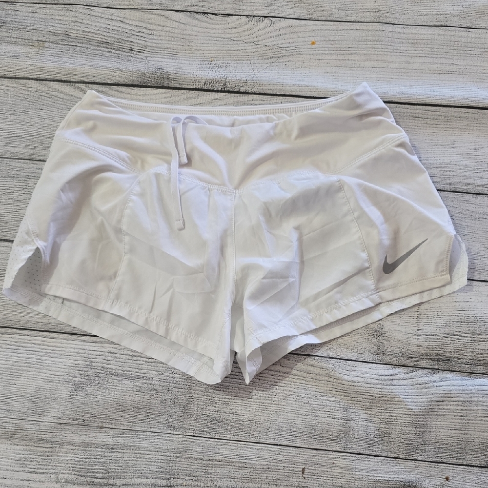 Nike Women's Athletic White Shorts